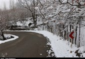 سفیدپوش شدن ارتفاعات گیلان در آستانه نوروز به روایت تصویر