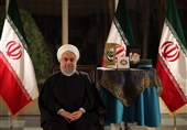 روحانی در پیام نوروزی: مردم را امسال در &quot;رفاه بیشتر&quot; قرار می‌دهیم