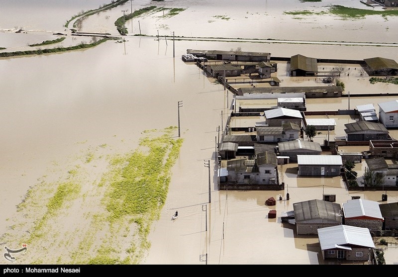 سرپرست استانداری گلستان: دو سوم شهر آق قلا زیر آب رفته است