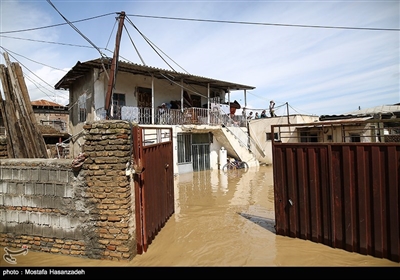 امداد رسانی به مناطق سیل زده استان گلستان