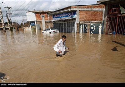 امداد رسانی به مناطق سیل زده استان گلستان