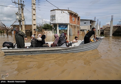 امداد رسانی به مناطق سیل زده استان گلستان