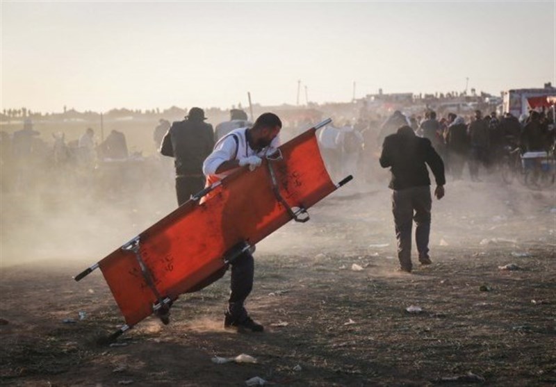 شهادت 2 فلسطینی و زخمی‌شدن 16 تن در پنجاه‌ویکمین راهپیمایی بازگشت