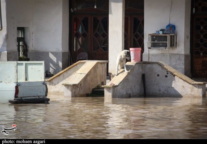 وضعیت بحرانی در برخی مناطق سیل‌زده آق‌قلا؛ احتمال نشست و تخریب منازل مسکونی