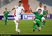 مسابقات فوتبال انتخابی المپیک 2020| تساوی ایران و عراق در 45 دقیقه نخست