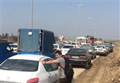 ترافیک سنگین در محورهای مواصلاتی مازندران؛ تردد در مسیر جنوب به شمال ‌هراز ممنوع شد