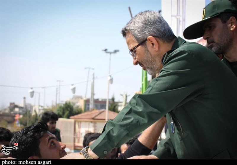 حضور فرماندهان نیروهای مسلح در مناطق سیل‌زده استان گلستان