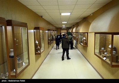بازدید مسافران نوروزی از موزه هگمتانه