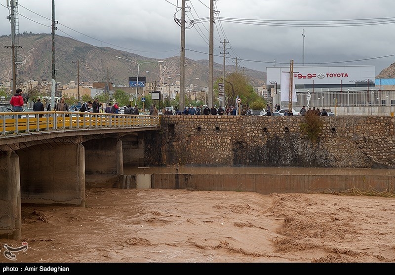 طغیان آبگیرهای بالادست رودخانه خشک شیراز؛ هشدار به فعالان حاشیه رودخانه