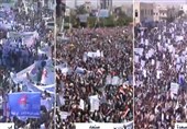تظاهرات میلیونی یمنی‌ها در چهارمین سالروز جنگ یمن