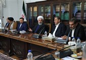 روحانی: خسارات مردم مناطق سیل‌زده جبران خواهد شد/ درخواست از ارتش و سپاه برای تخلیه آب شهرها