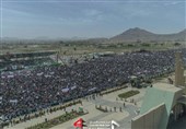 راهپیمایی گسترده در صنعا در محکومیت محاصره یمن و جنایات عربستان و متحدانش