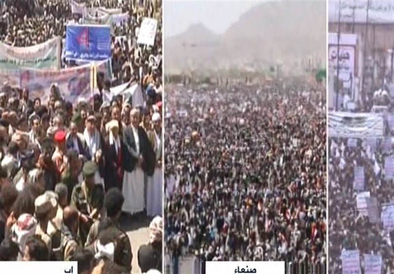 یمن پر سعودی جارحیت کے4 سال مکمل، ملک بھر میں سعودی اتحاد کے خلاف مظاہرے