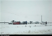 120 راه روستایی قزوین به دلیل بارش برف مسدود شد