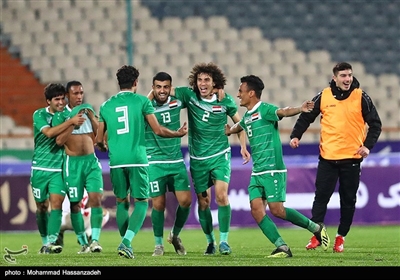 دیدار تیم های فوتبال امید ایران و عراق