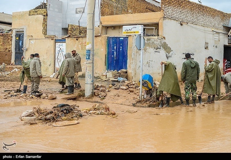بسیج اندیمشک آماده مقابله با سیلاب و خدمت‌رسانی به شهروندان است