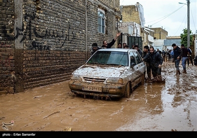 ایران کے شہر شیراز میں سیلاب نے تباہی مچادی