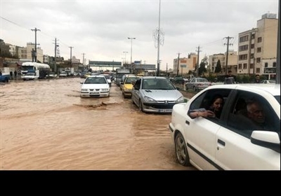 ایران کے شہر شیراز میں سیلاب نے تباہی مچادی