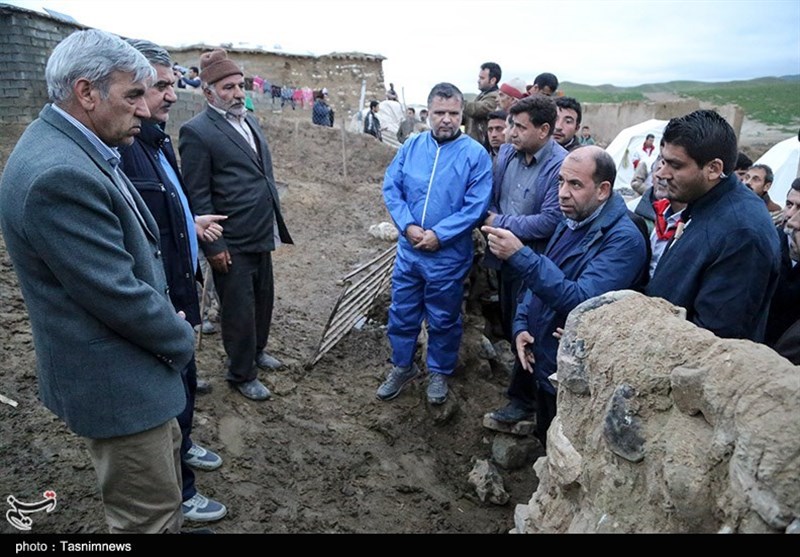 بازدید رئیس سازمان امور عشایری از عشایر سیل‌زده خراسان شمالی به روایت تصویر