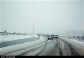 آخرین وضعیت راه‌ها|بارش برف و باران در جاده‌های 4 استان