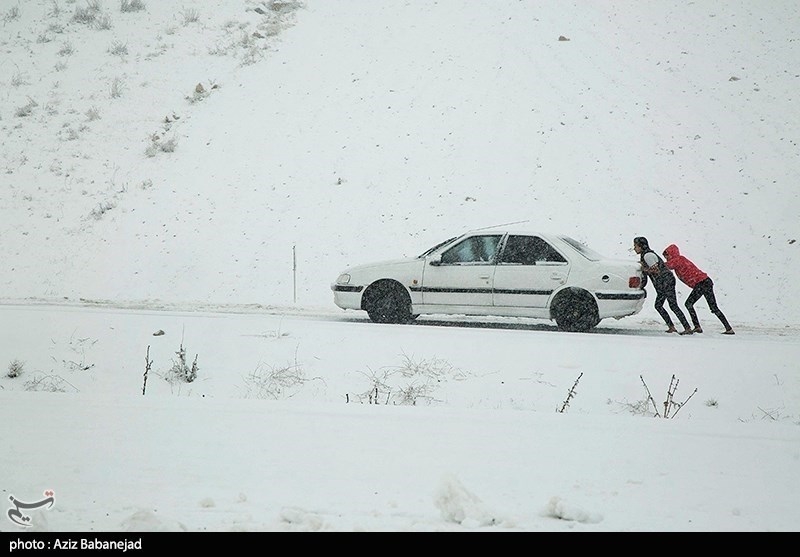 آخرین وضعیت جاده های کشور/برف و باران در 18 استان