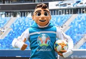 فوتبال جهان| رونمایی از نماد یورو 2020 در سن‌پترزبورگ + عکس