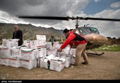 امدادرسانی به مناطق سیل زده استان لرستان