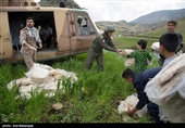 امدادرسانی به مناطق سیل زده استان لرستان