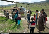 امدادرسانی به مناطق سیل زده استان لرستان