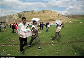 امدادرسانی به مناطق سیل زده استان لرستان