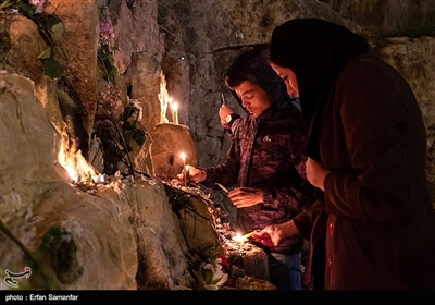 مراسم یادبود قربانیان سیل شیراز