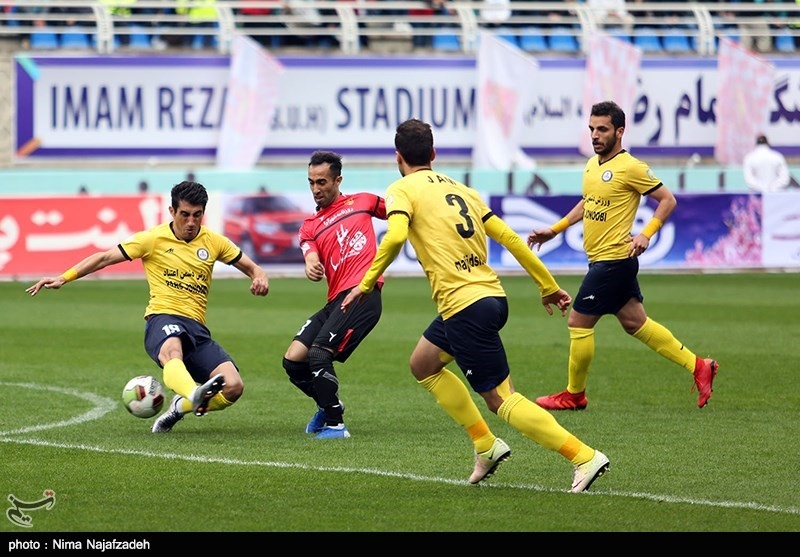 لیگ برتر فوتبال| پارس جنوبی و سپیدرود با تساوی به رختکن رفتند