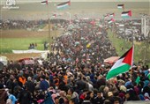 سرازیر شدن مردم غزه به سمت چادرهای بازگشت؛ آغاز راهپیمایی «جمعه زمین فروشی نیست»