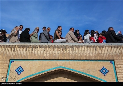 اصفہان میں عید نوروز پر مسافروں کی آمد