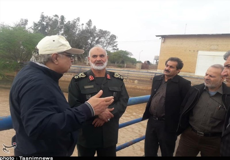 اجازه ندادیم هیچ تلفات انسانی در سیل خوزستان به وجود بیاید؛ سپاه در خدمت مردم + فیلم