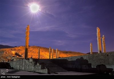 شیراز میں تخت جمشید کے تصویری مناظر