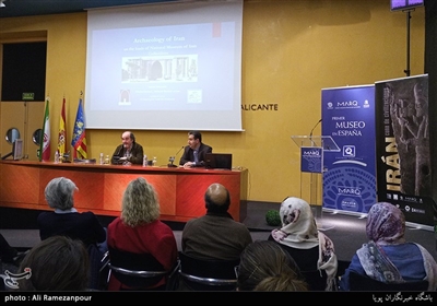کنفرانس خبری افتتاح نمایشگاه ایران مهد تمدنها در الیکانته اسپانیا