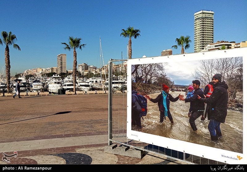 قدرت عکس‌های آوارگان سوری در یکی از توریستی‌ترین شهرهای اروپا + تصاویر
