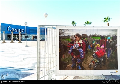 نمایشگاه عکس آوارگان سوری در الیکانته اسپانیا