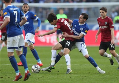 فوتبال جهان| پیروزی شالکه در خانه هانوفر