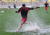 گزارش تمرین پرسپولیس| شبیه‌سازی الاهلی در زمین آب گرفته/ ناراحتی بازیکنان و تمرین اختصاصی مصلح + تصاویر