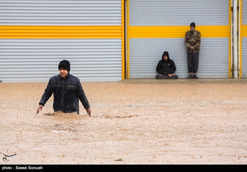 لرستان| سیلاب به 450واحد صنفی شهرستان کوهدشت خسارت زد