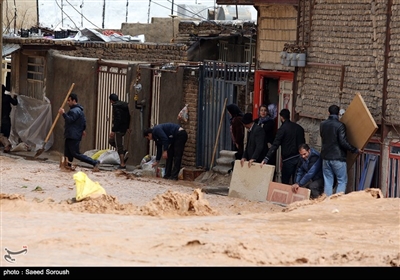 Flood Inundates City of Khorram Abad in Iran