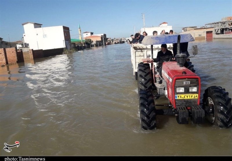افزایش سرعت خروج سیلاب از مناطق سیل‌زده گلستان؛ سیلاب در گمیشان 4 روز دیگر فروکش می‌کند