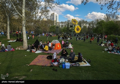  روز طبیعت در پارک لاله