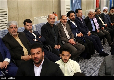 دیدار مسئولان نظام و سفرای کشورهای اسلامی با رهبر معظم انقلاب