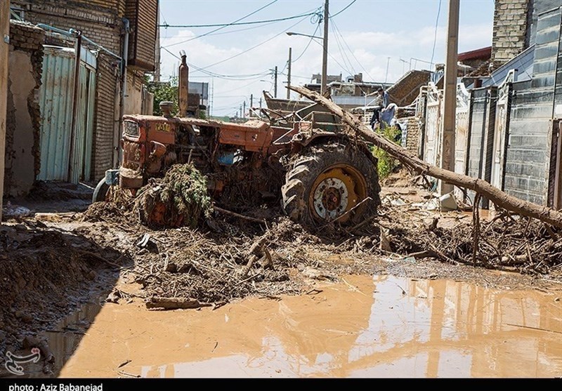 سیلاب 300 میلیارد تومان به شهرستان سلسله خسارت زد