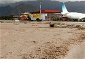 فرودگاه خرم‌آباد در سیل اخیر کمترین آسیب را در کل کشور دید