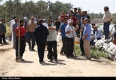 خوزستان| کمبود امکانات برای ساخت سیل بند در روستاهای غزاویه بزرگ و کوچک +تصویر