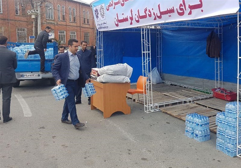 مراکز جمع‌آوری کمک‌های مردمی به سیل‌زدگان لرستان در ارومیه دایر شد